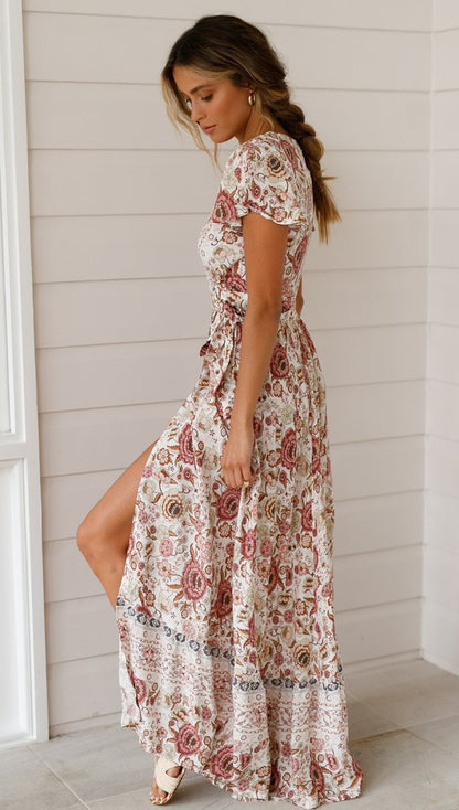 Eleanor Sleeveless Tiered Summer Dress