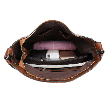 Elara Timeless Leather Handbag
