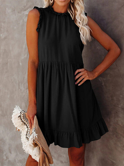 Clara Sleeveless Tiered Summer Dress
