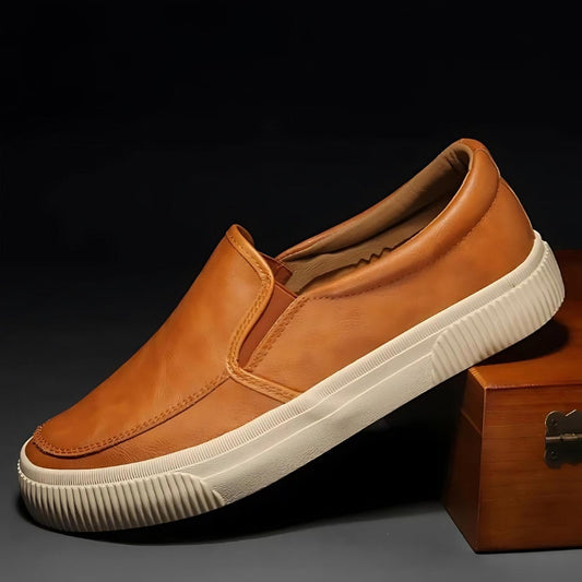 Lorenzo Italian Leather Slip-On
