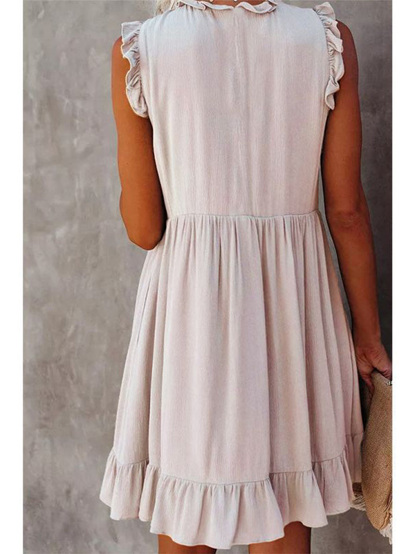 Clara Sleeveless Tiered Summer Dress