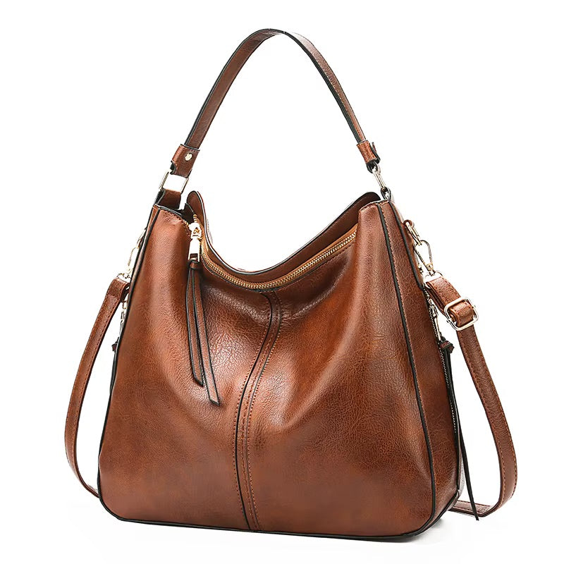 Elara Timeless Leather Handbag