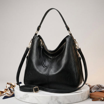 Elara Timeless Leather Handbag