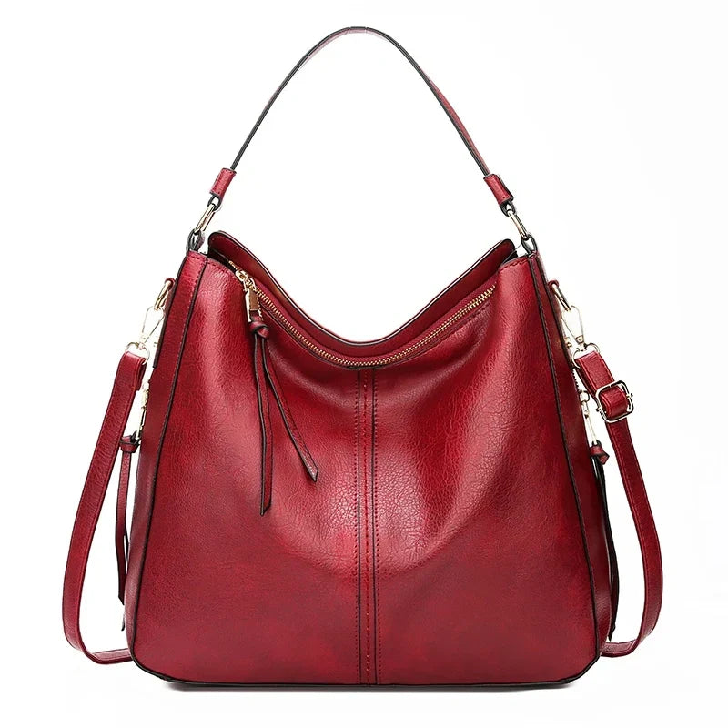 Elara Timeless Leather Handbag