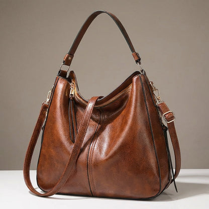 Elara Timeless Leather Handbag