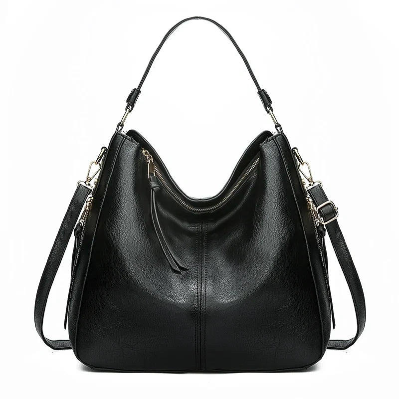 Elara Timeless Leather Handbag