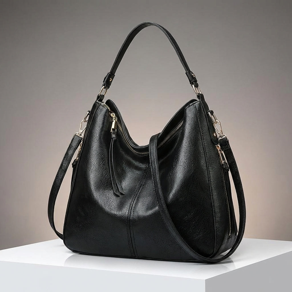 Elara Timeless Leather Handbag