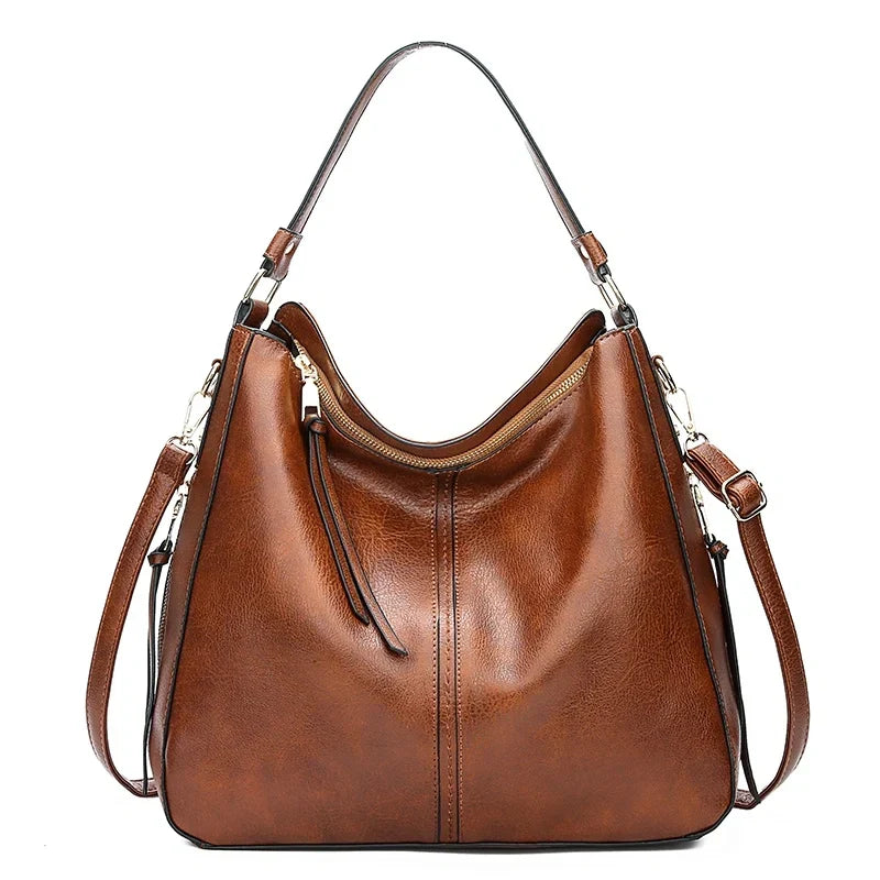 Elara Timeless Leather Handbag